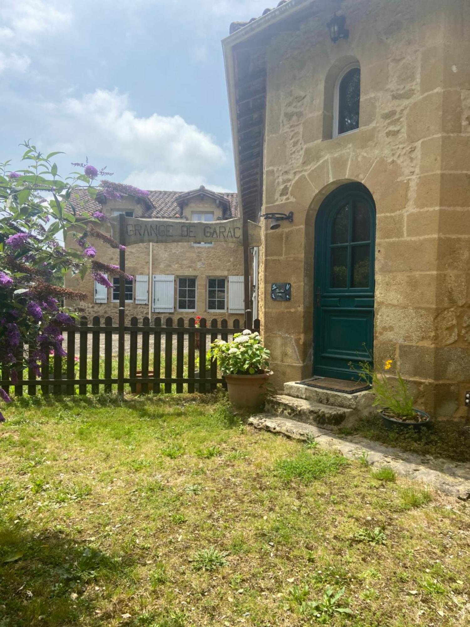 La Grange De Garac Hotel Saint-Christaud  Luaran gambar